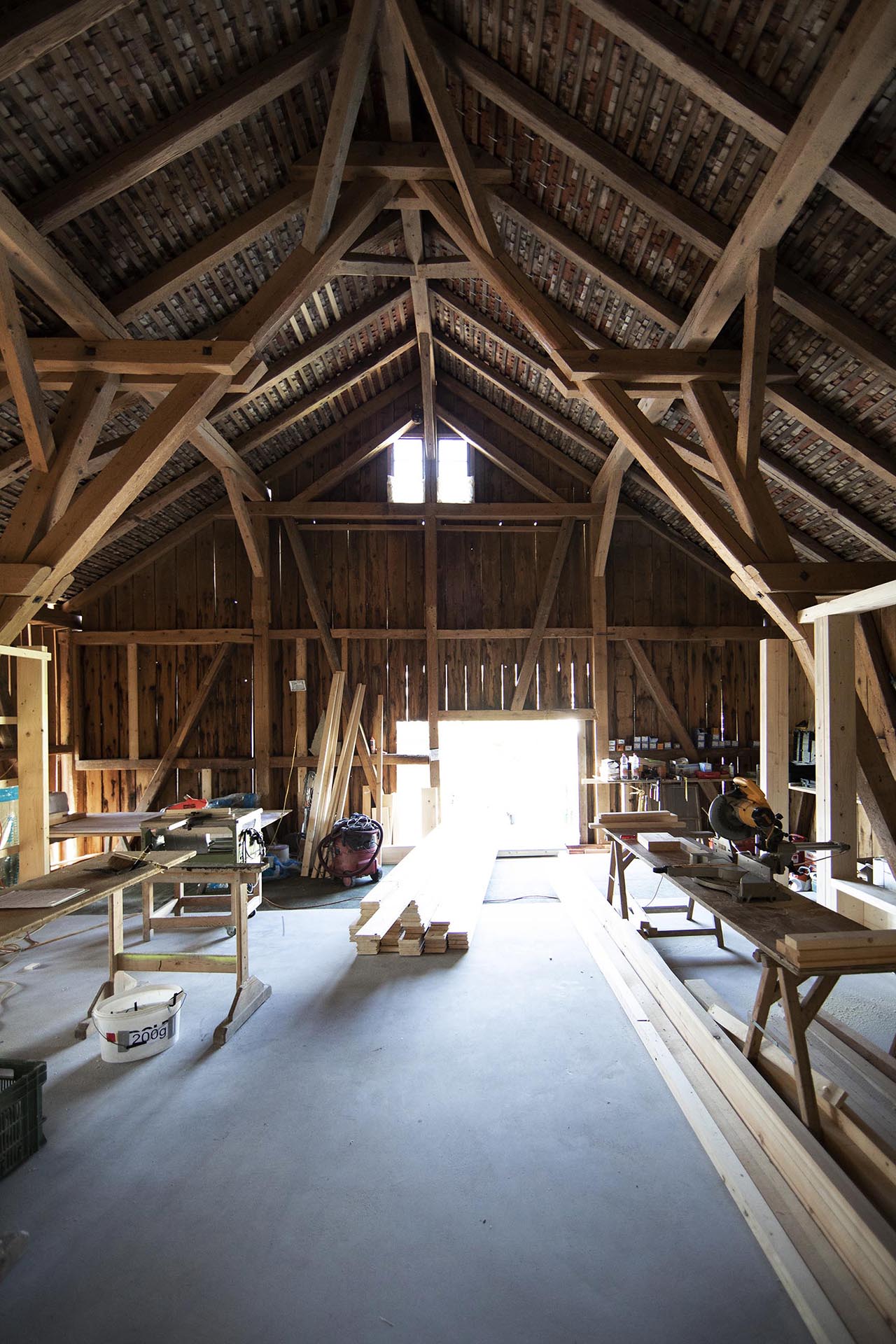EMMArchitekten Michael Fenk Umbau Stall Ausserhalb Bauzone Denkmalpflege Denkmalschutz